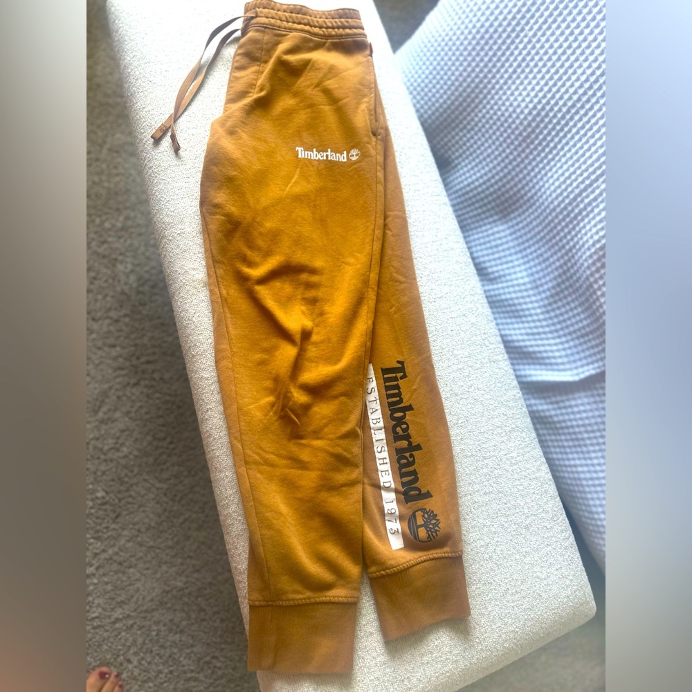 Timberland Men’s Brown Jogger Pants small